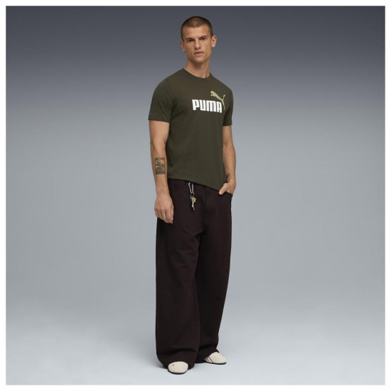 Puma Ανδρική κοντομάνικη μπλούζα Essentials 2 Color No1 Logo Tee